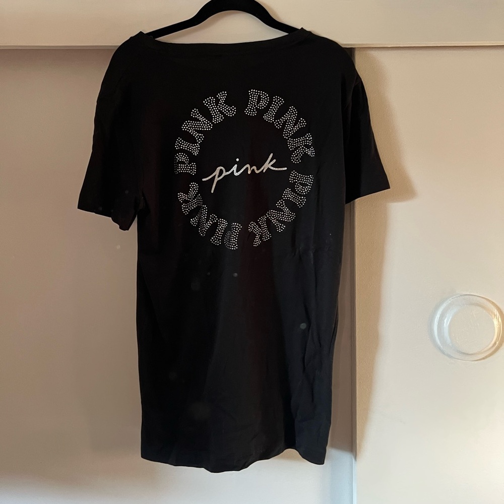 PINK sequin tee